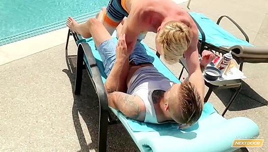 Jaxon Colt & Kaydin Bennett ~ Hot Outdoor Sex with Next-Door Studs