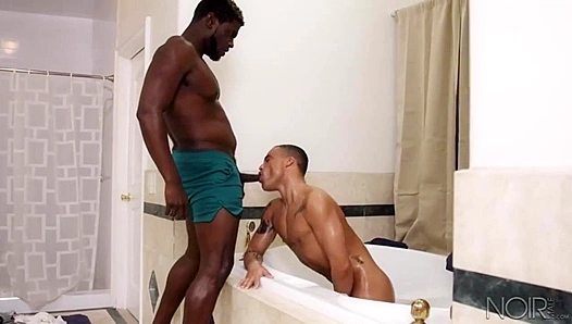 Beaux Banks & Devin Trez ~ Intense Black-on-Black Anal Brutality