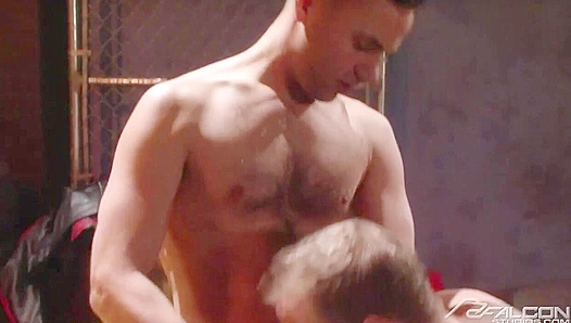 Conner Habib and Drew Cutler Ride Each Other Hot on a Sexy Bike - Falcon Studios