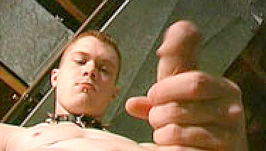Christian Pierce ~ BDSM Master Jerks Off Wildly at Boyz Party