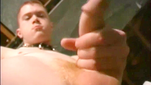 Christian Pierce ~ BDSM Master Jerks Off Wildly at Boyz Party