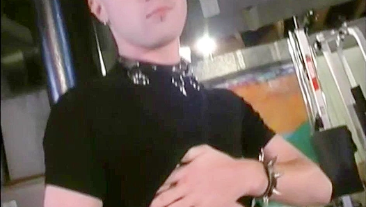 Christian Pierce ~ BDSM Master Jerks Off Wildly at Boyz Party