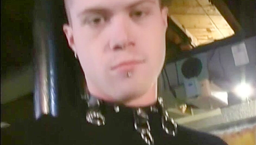 Christian Pierce ~ BDSM Master Jerks Off Wildly at Boyz Party