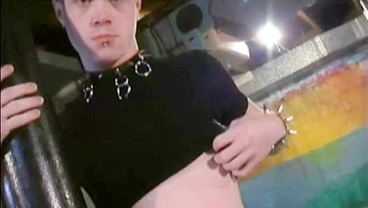 Christian Pierce ~ BDSM Master Jerks Off Wildly at Boyz Party