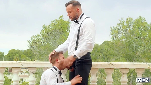 King Allen Pounds Sir Peter Hard on the Balcony