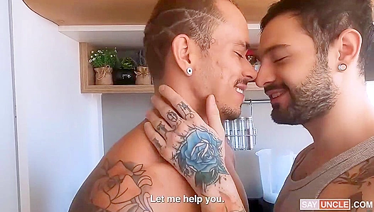 Big & Bad ~ Igor Lucios Fucks Lucas Dias Hard in Latin Leche Anal Action!