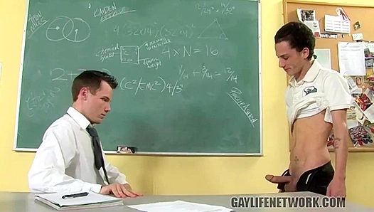 Phillip Ashton Takes On His Student Ethan Storm in a Hot Anal Romp