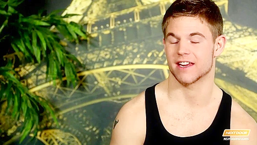 Hairy-Legged Hottie James Roxxbury Jerks Off Next Door