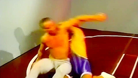 Bruce & Chris Wrestle ~ Gay Thoughts Heat Up - Bonus Hunks