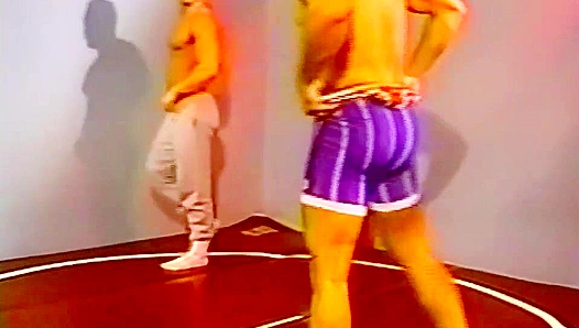 Bruce & Chris Wrestle ~ Gay Thoughts Heat Up - Bonus Hunks