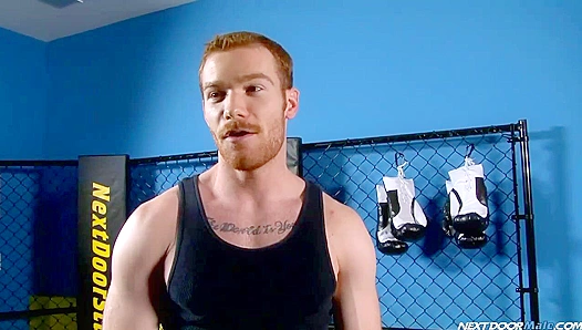James Jamesson Boxes His Way to Orgasm ~ Next-Door Cock Training