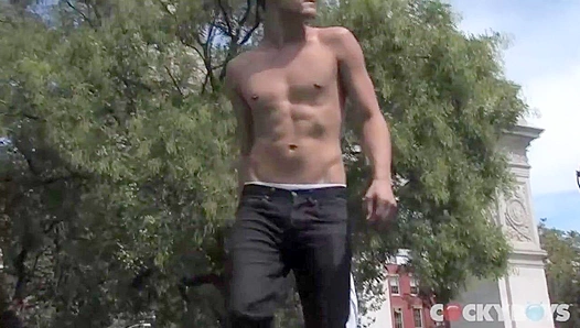 Josh Kohl's Stoic Stud Status Earnings ~ A LifETIME Cumshot - Cocky Boys