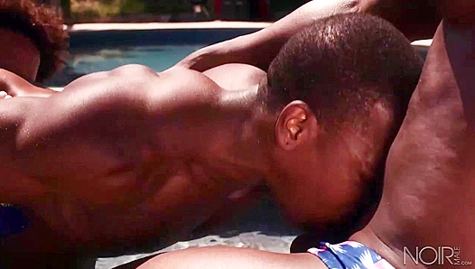 Sunlit Anal Bliss ~ DeAngelo, Adrian & Tommy's Outdoor Encounter