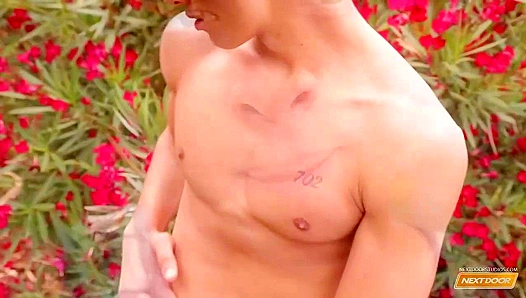 Alex Dupre Shows Off His Solo Masturbation Skills - Next Door Stud