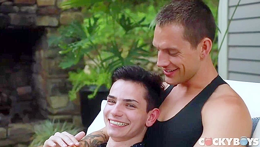 Thirsty Eli Bennett & Tayte Hanson Fuck Outdoors - Cocky Boys