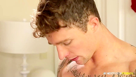 Markie More and Brendan Phillips ~ Jock Sniffing & Cock Riding Extravaganza