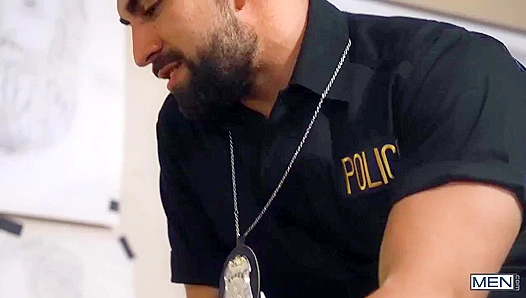 Hardcore Cop Fuck ~ Adrian Hart & Nick LA Drill My Hole