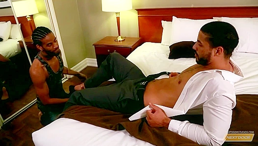 Tyce Jax & Jin Powers ~ Hot Ebony Action in Nextdoor Originals