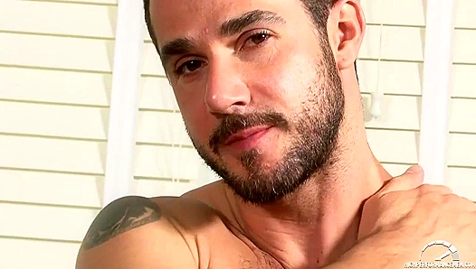 Bearded Hottie Dean Monroe Gets Wild ~ Furniture Fun & Hard Core Humps