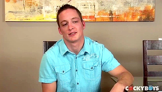 Cute Dude's Solo Passion Session ~ cockyboys