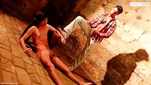 Rough Rendezvous ~ Ennio Guardi & Yuri Adamov Bang in Abandoned Building - Gay XXX