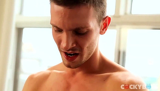 Cocky Boy Arnaud Chagall Cums All Over His Face