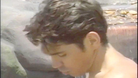 Retro Outdoors ~ Johnny Rahm & Mark Steel Heat Up Nature - Falcon Studios