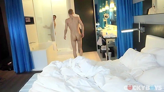 Gabriel Clark Gets Wild ~ Upside Down Fuck Fest - Cocky Boys