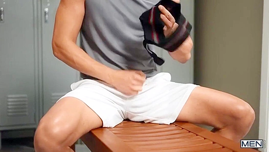 Devy and Finn's Locker Room Rectal Domination - Gods of Men