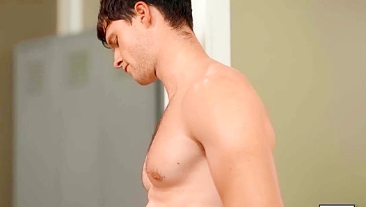 Devy and Finn's Locker Room Rectal Domination - Gods of Men