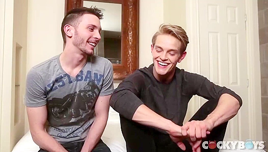 Arnaud Chagall Jackhammers Jett Black's Tight Booty - Cocky Boys