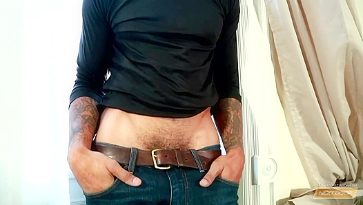 Ripped Mike Mann Strokes His Perfect Cock - Nextdoor Originals