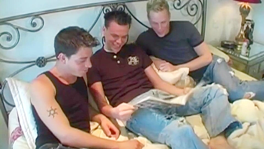 Threesome Fiesta ~ Daved Wayne, Donavin Fitch, and Jared Long Get Wild at Boyz Party