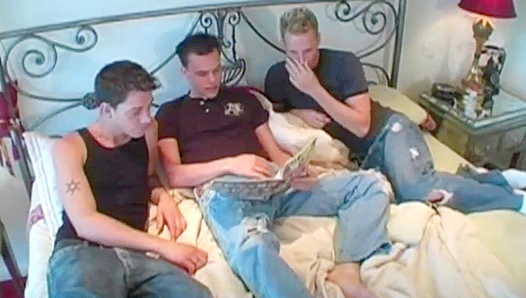 Threesome Fiesta ~ Daved Wayne, Donavin Fitch, and Jared Long Get Wild at Boyz Party