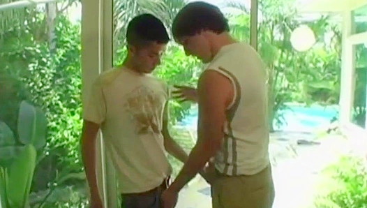 Retro Raw Twink Action ~ Sabastian Nohart & Bryan Fever Go Wild at Boyz Party