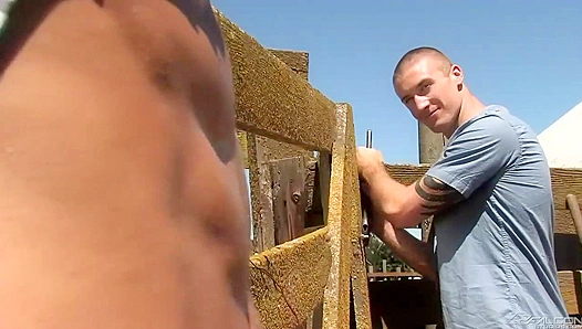 Ryan Rose & Connor Kline Fuck Hot and Wild Outdoors