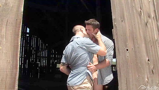 Ryan Rose & Connor Kline Fuck Hot and Wild Outdoors