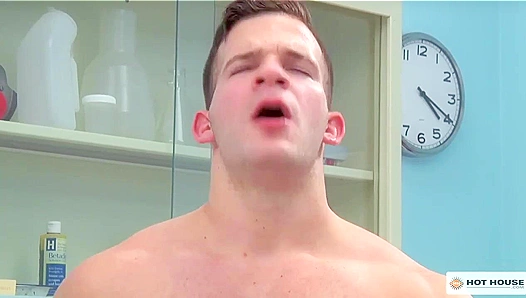 Hot House ~ Angel Rock Fucks Horny Patient Sean Duran