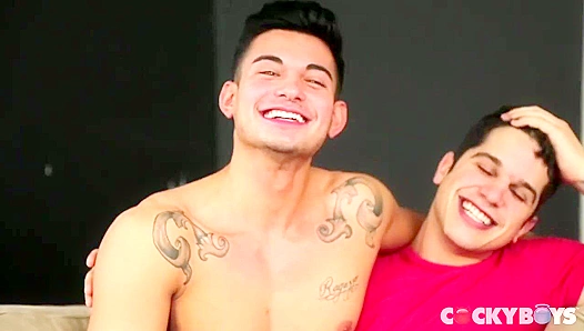 Pierre Fitch Rides Ricky Roman Reverse Cowgirl Style - Cocky Boys