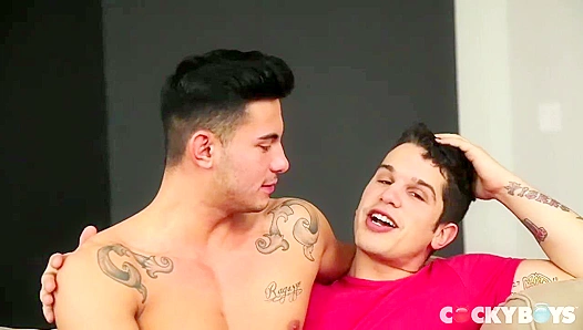 Pierre Fitch Rides Ricky Roman Reverse Cowgirl Style - Cocky Boys