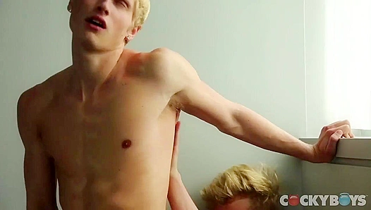 Blonde Hunks Max Ryder and Max Carter Flip for a Hot Fuck - Cocky Boys