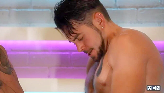 Gods of Men ~ Muscular Dante & Lucas Enjoy Intense Anal Pleasure