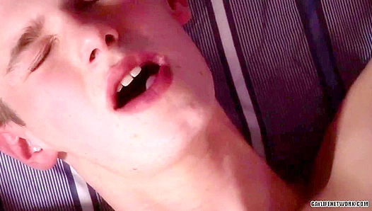 Drake Lawand Rides McKensie Cross Wildly - Lollipop Twinks Cowgirl Frenzy