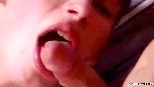 Drake Lawand Rides McKensie Cross Wildly - Lollipop Twinks Cowgirl Frenzy