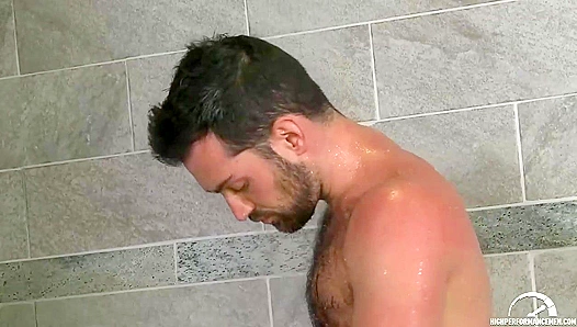 Rich Kelly's Steamy Shower Masturbation - High Performance Men
