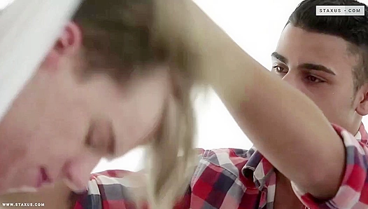 Pale Booty Banged ~ Leo Ocean & Pyetr Tomek