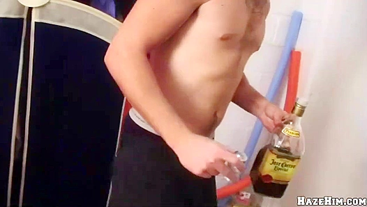 College Dudes Heat Up the Dorm ~ A Steamy Group Sesh to Haze Him