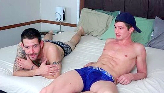 Cam Weston Makes Colby Chambers Scream During Hot Sexy Time