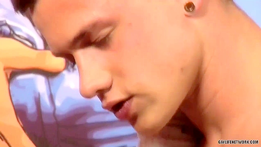 Big Booty Bang ~ Lyle Boyce & Billy Rubens Show Twinks How It's Done