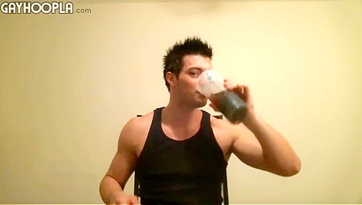 Jesse's Long Legs and Massive Load - GAY XxX